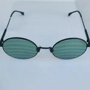 Fendi | Accessories | Nwt Fendi Waves 53mm Round Green  display picture 3
